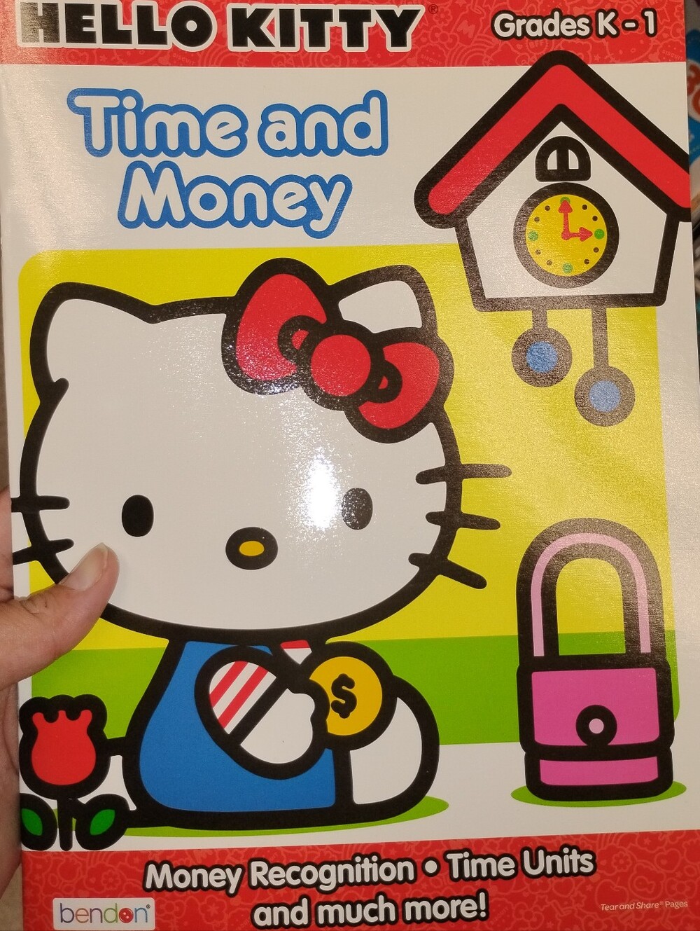 Hello Kitty Time & Money Activity Book